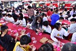 開幕式邀請230位大小朋友體驗新丁粄diy-場面盛大
