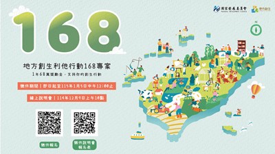 地方創生利他行動168海報