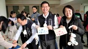 江主委-林局長-許區長與民眾一起互動diy