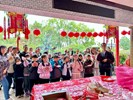 芎蕉下伯公一大早舉行擲筊祈福-石城國小師生共襄盛舉_0