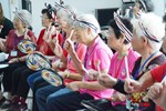 長者敲打動人節拍